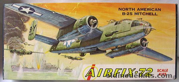 Airfix 1/72 B-25J / B-25H / B-25J Gun Nose Mitchell Craftmaster Issue, 1411 100 plastic model kit